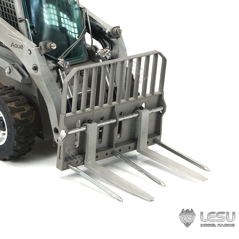 LESU 1/14 Engineering Hydraulic Model Bobcat Loader Upgrade Equipment Fork