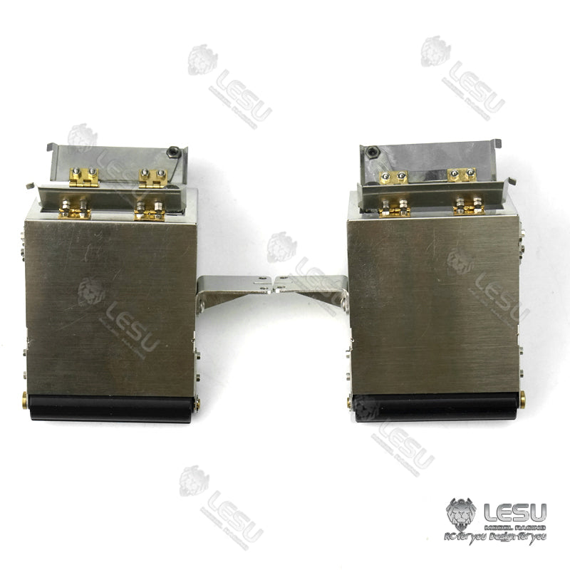 1/14 Tamiya Toys FH16 Sand Spreader FH16 Metal Tool Box Side Decoration Upgrade Parts LESU Model