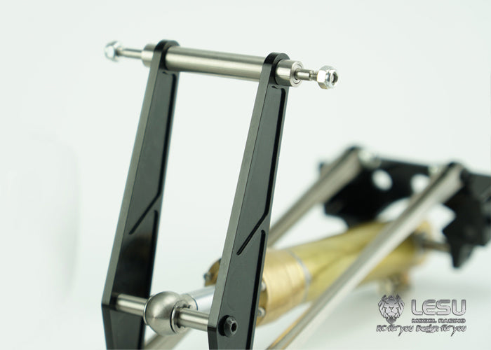 LESU Y-1506-B 1/14 dump truck model aircraft top F frame hydraulic system universal Tamiya mud head 3348 lifting accessories