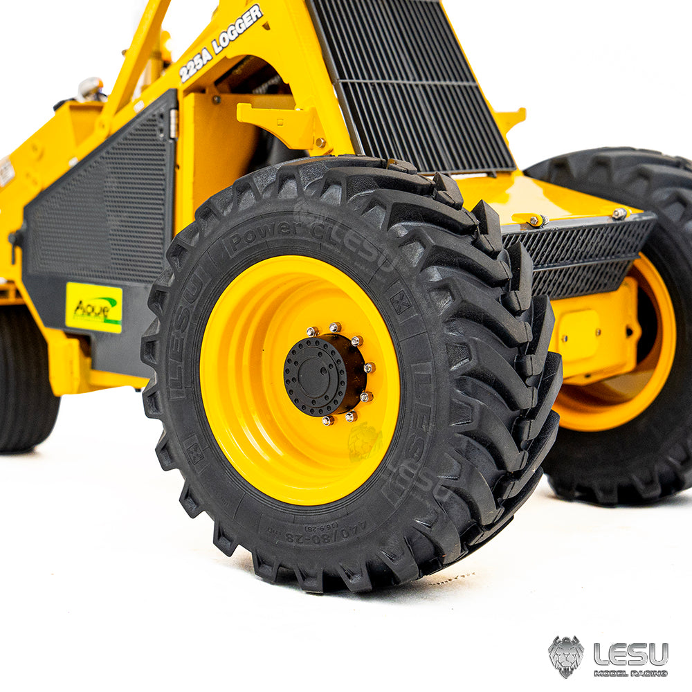 LESU 1/14 Aoue hydraulic model 225A crank boom RD-A0019 4-way valve rear single wheel steering