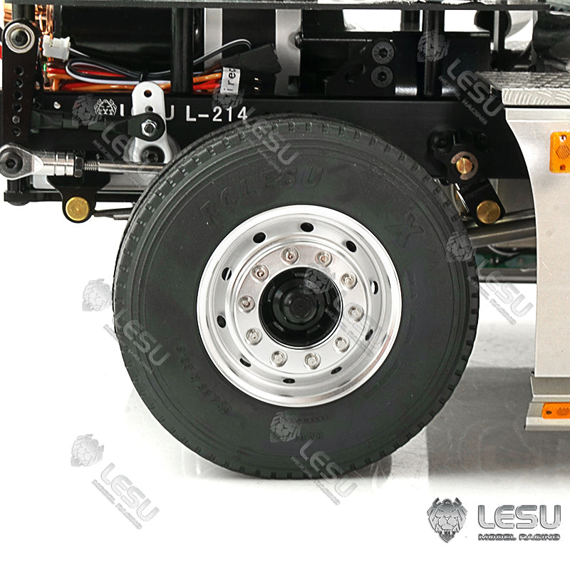 LESU 1/14 Truck Model Toy Volvo 6X6 Tractor Model Chassis Tamiya CAB Direct Installation