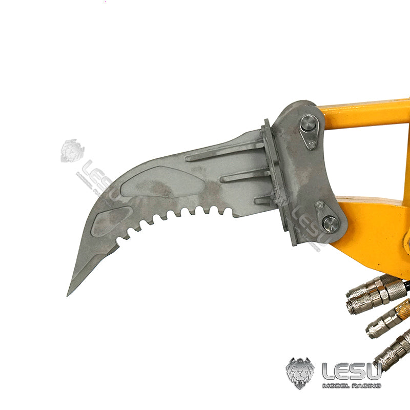 LESU 1/14 simulation hydraulic excavator PC360, wheel excavator, small short tail modified quick release straight blade ripper accessories