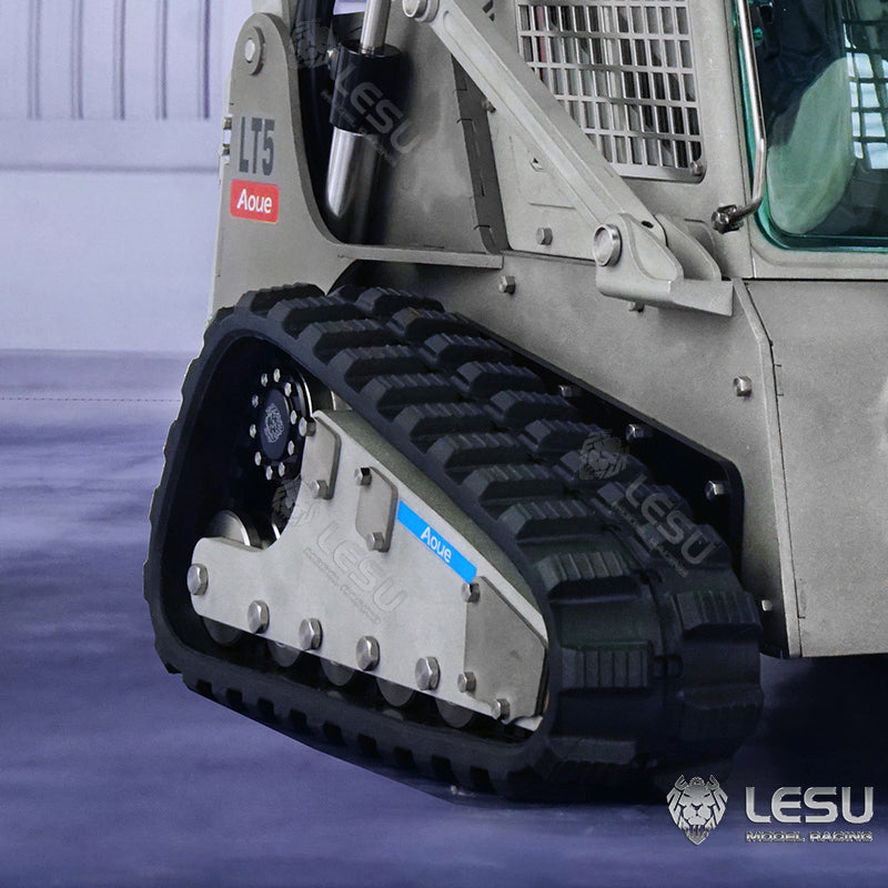 LESU 1/14 Simulation Model Engineering Crawler Bobcat Skid Steer Loader Rubber Track Strip