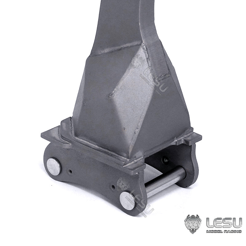 LESU 1/14 simulation hydraulic excavator PC360, wheel excavator, small short tail modified quick-detachable metal ripper accessories