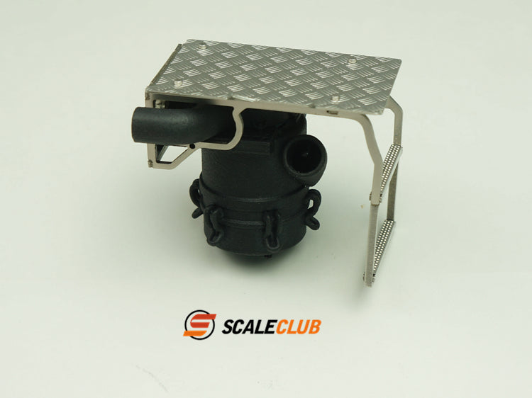 Scaleclub 1/14 Iveco air filter intake metal stair tread model