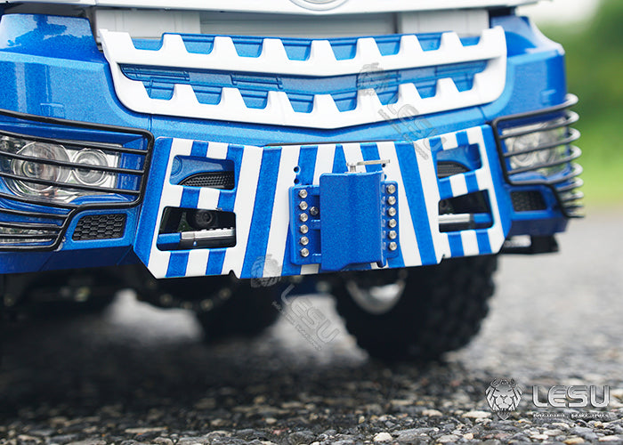 LESU 1/14 Truck Remote Control Model Metal Toy Hydraulic Roll-on/Roll-off Full Unloading RTR