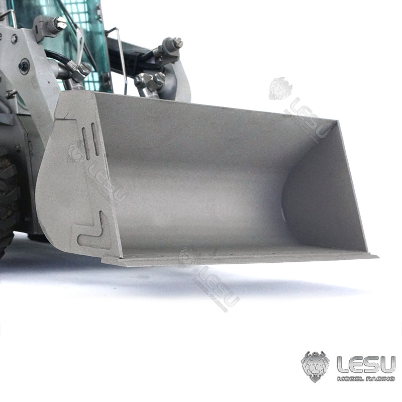 LESU 1/14 Engineering Hydraulic Model Bobcat Loader Upgrade Equipment Bucket