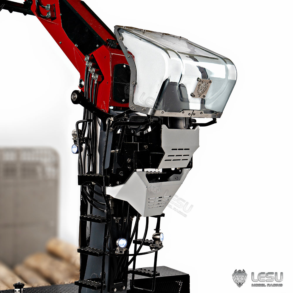 1/14 Truck Tractor Model Hydraulic Truck Crane Timber Crane with Flying Arm LS-A0002 Tamiya 8-way Valve
