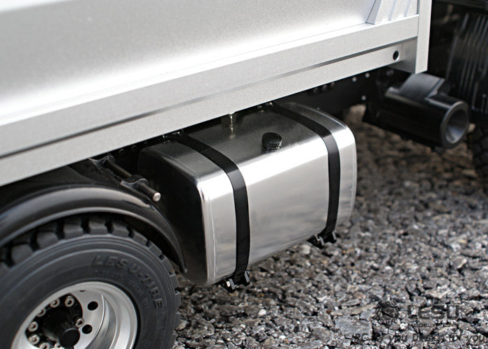 LESU1/14 Hino simulation truck 6X6 three-axle drive hydraulic dump truck differential lock axle remote control model