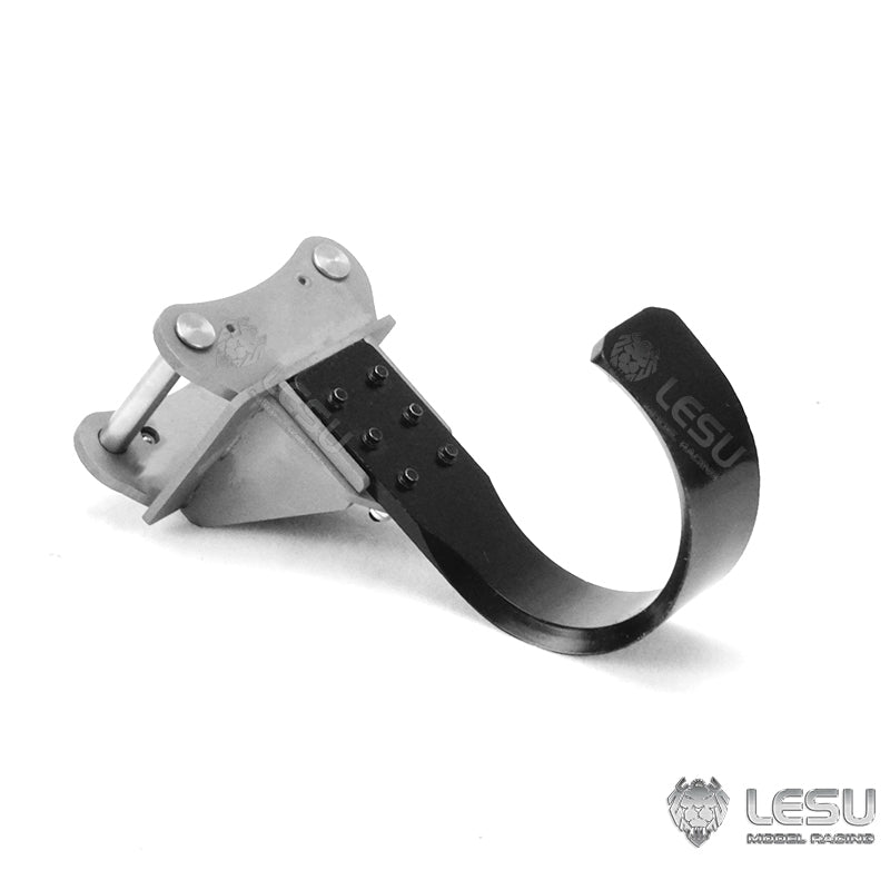 LESU 1/14 simulation hydraulic excavator PC360, wheel excavator, small short tail modified quick-detachable metal tool digging tree bucket attachment
