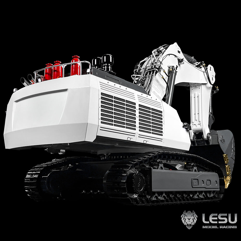 LESU 1/14 Hydraulic Remote Control Toy Heavy Backhoe Bucket Excavator Decorative Fire Extinguisher Nitrogen Bottle Metal DIY Modified Accessories