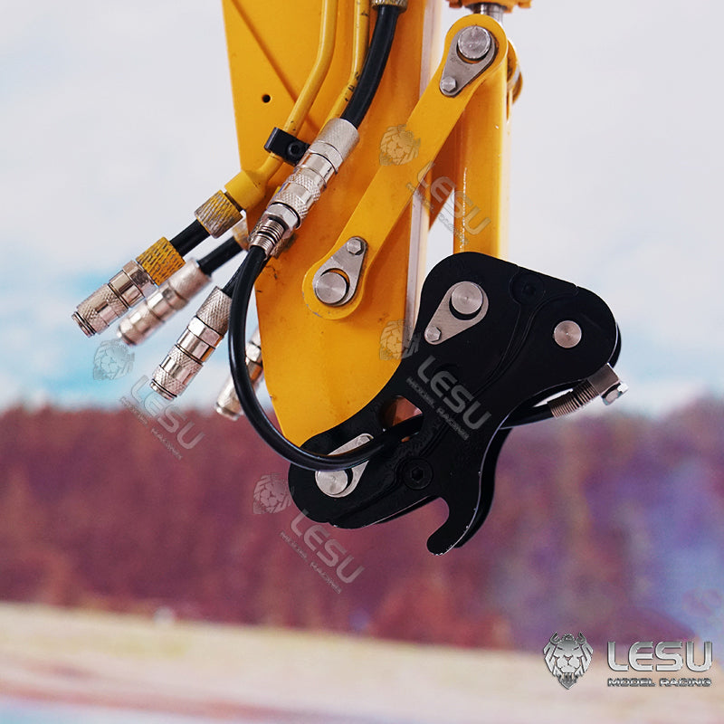 LESU 1/14 excavator model PC360, wheel excavator, short tail quick release
