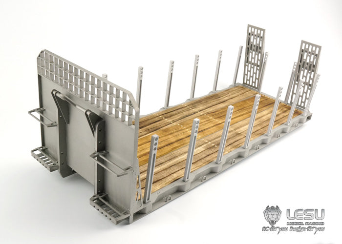 LESU 1/14 Tamiya Truck Simulation Truck Model Roll-on/Roll-off Fully Unloaded Hydraulic Drag Plate LS-20160901-G