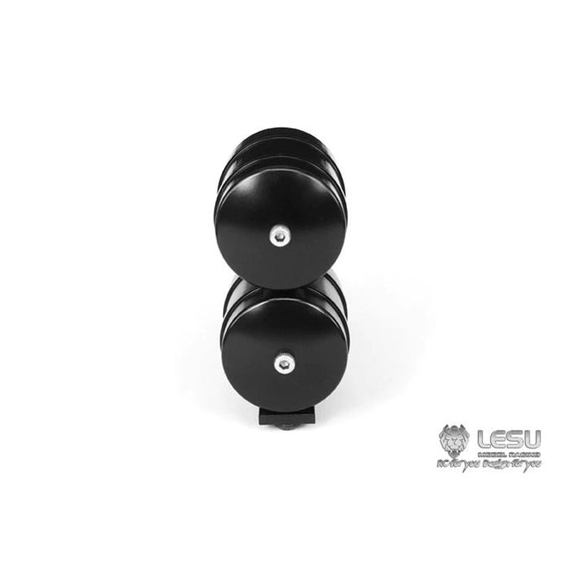 LESU G-6013-B 1/14 truck model metal air filter double gas tank Tamiya mud tractor truck model upgrade modification accessories