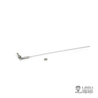 1/14 RC Truck Metal Simulation Antenna LESU G-6134 A B C Type Tamiya Traction Truck Dump Truck Model Toy Roof Upgrade Parts