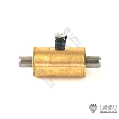 LESU 1/14 Simulation Brass Hydraulic Cylinder Heavy Engineering Excavator Mechanical Arm Quick Release Hydraulic Accessories