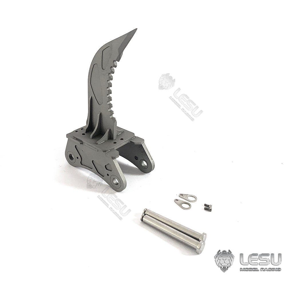 LESU 1/14 Engineering Machinery Model Excavator ET35 Modified Quick Release Straight Blade Ripper Attachment