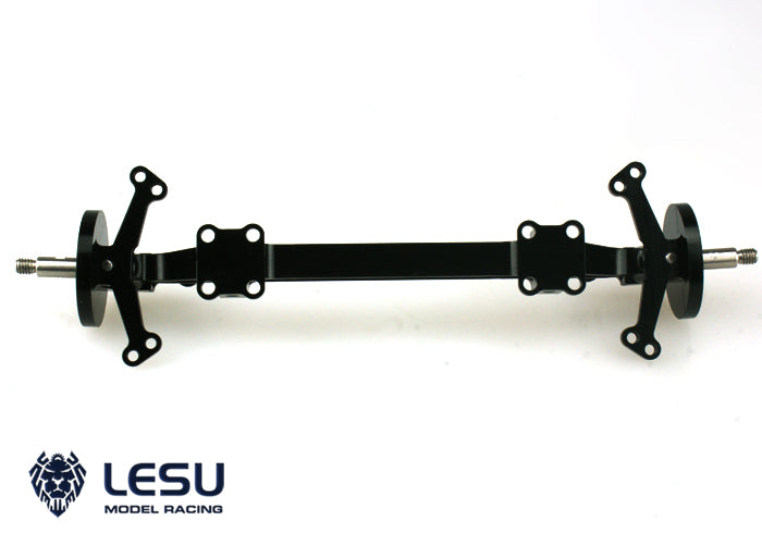 1/14 truck unpowered front axle Q-9051 rear tilt angle simulation axle Tamiya tractor mud truck model LESU