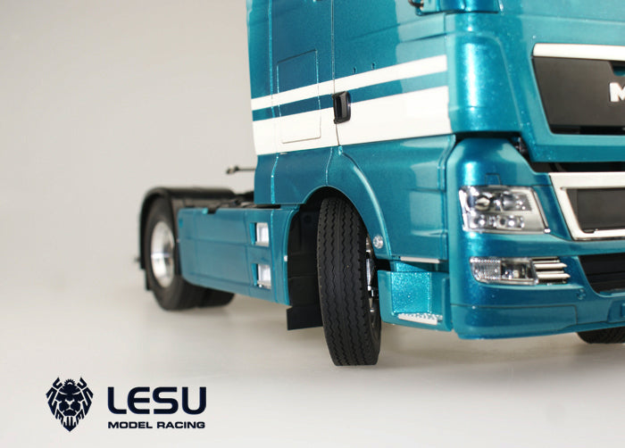 1/14 truck unpowered front axle Q-9051 rear tilt angle simulation axle Tamiya tractor mud truck model LESU