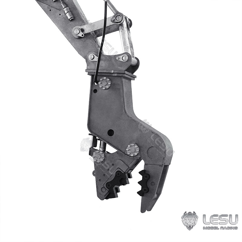 LESU 1/14 simulation hydraulic excavator PC360, wheel excavator, small short tail modified quick release hydraulic metal clamp accessories