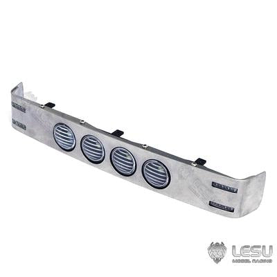 LESU S-1254 For Tamiya R620 R470 1/14 RC Traction Truck Engineering Machinery Vehicle Model Toy Visor Lighting Set Upgrade Parts
