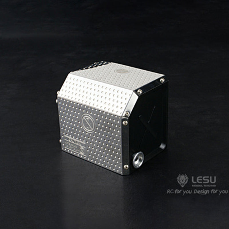 LESU G-6053-A B C D Metal Simulation Exhaust Tank Universal Tamiya 1/14 Traction Truck Upgrade Modification Decoration Parts