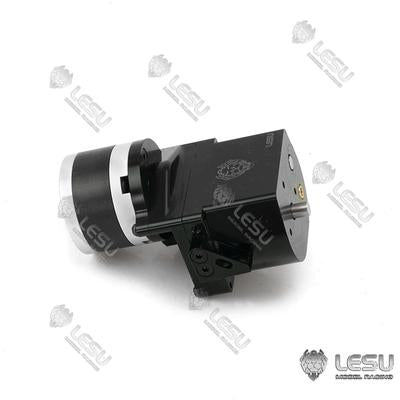 LESU 1/14 truck gearbox Tamiya tractor high torque gearbox transfer case DIY mud truck model