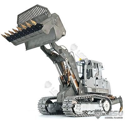LESU 1/14 All Metal Engineering Machinery Hydraulic Model Remote Control Toy LR636 Crawler Loader
