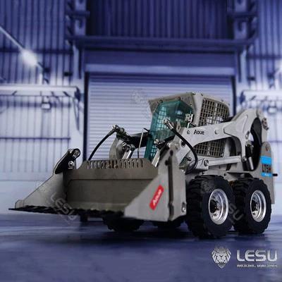LESU 1/14 Hydraulic RC Model Simulation Toy Wheeled Bobcat Metal RD-A0008