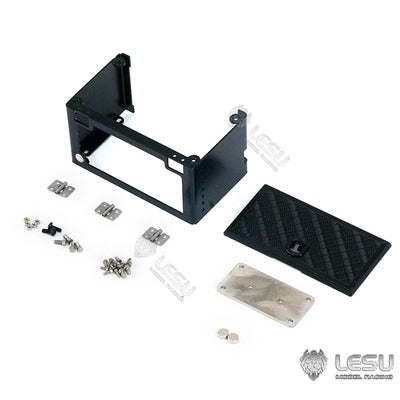 LESU 1/14 Truck Remote Control Model New Upgraded Hydraulic Seven-way Reversing Valve Truck Crane Metal Toy