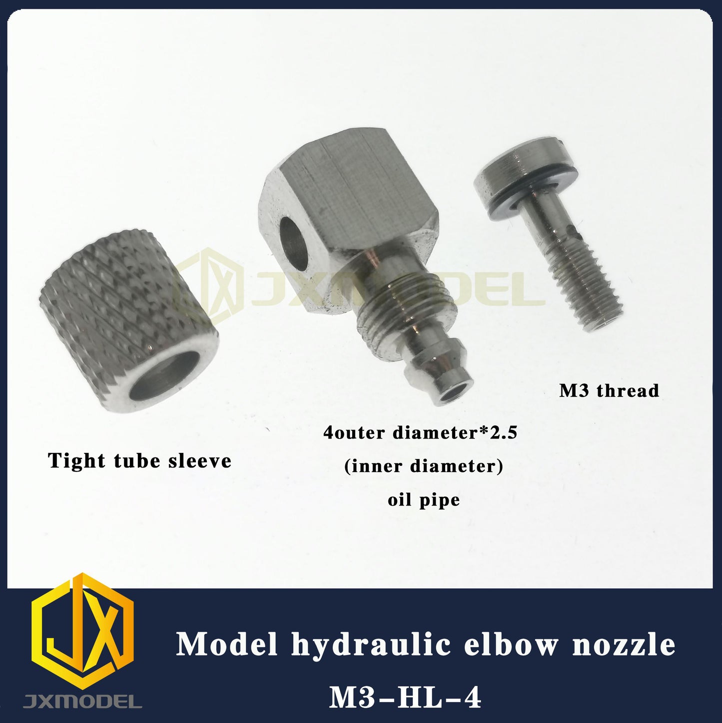 M3-2 Elbow Nozzle - JXmodel - Hydraulic Models - Truck Crane, Excavator, Hydraulic Tail Lift, Dump Truck
