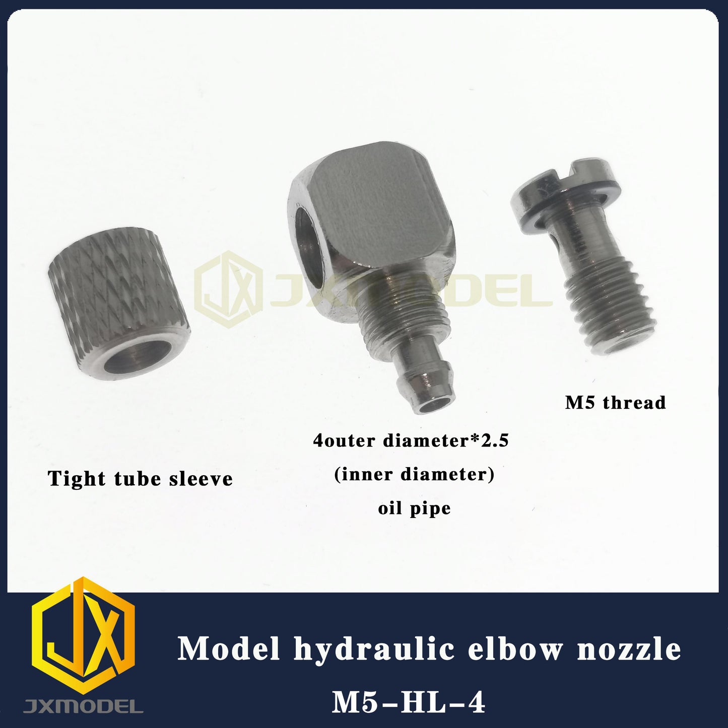 M3-2 Elbow Nozzle - JXmodel - Hydraulic Models - Truck Crane, Excavator, Hydraulic Tail Lift, Dump Truck