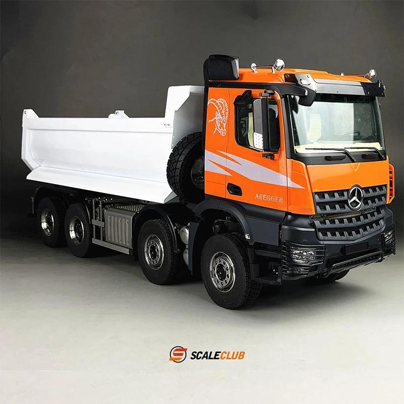 Scaleclub Tamiya 1/14 Mercedes Engineering 8x8 Dump Truck RTR