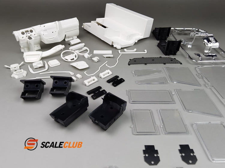scaleclub 1/14 Iveco truck mud truck body model