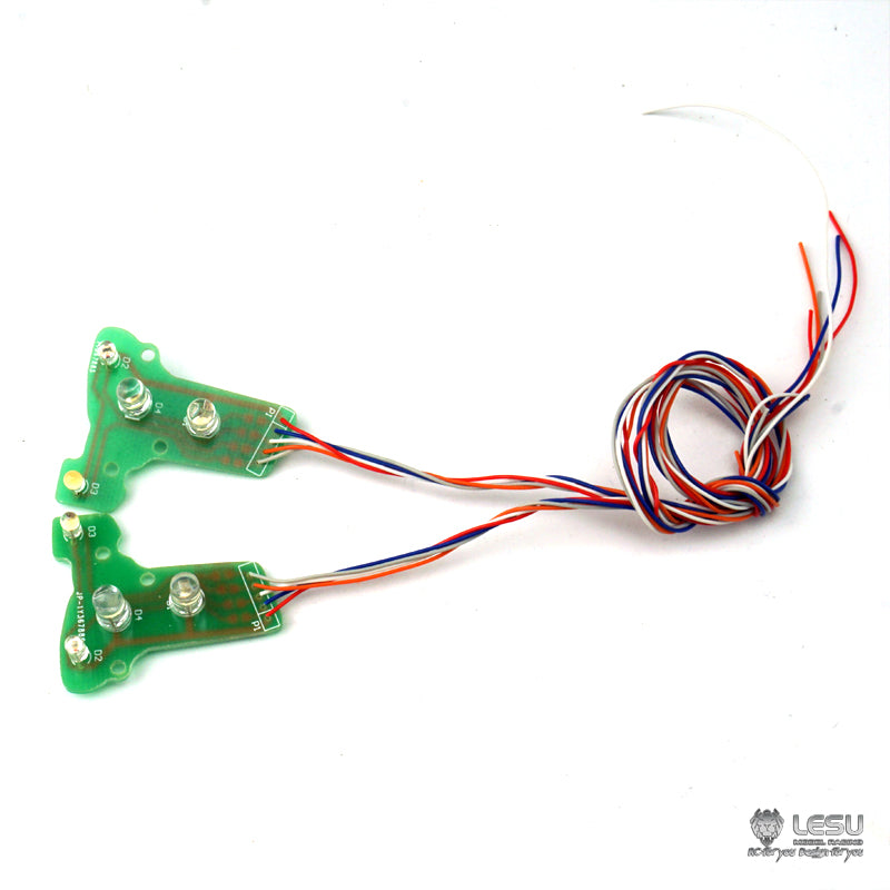 1/14 RC truck model toy headlight LESU S-1265 for Tamiya 3363 3348 tractor truck LED spotlight circuit board structure