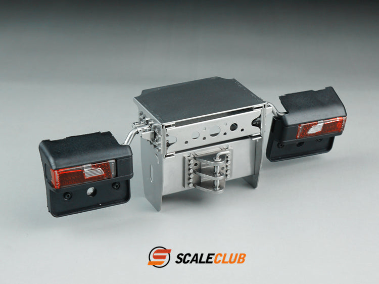 scaleclub Tamiya 1/14 Scania MAN tractor head mud head heavy tractor upgrade metal tail