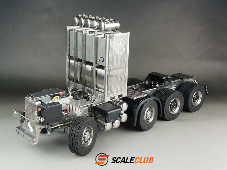 Scaleclub 1/14 Scania 8x8 Heavy Duty Trailer Chassis with Authentic Vehicle Craftsmanship and Variable Section Beam
