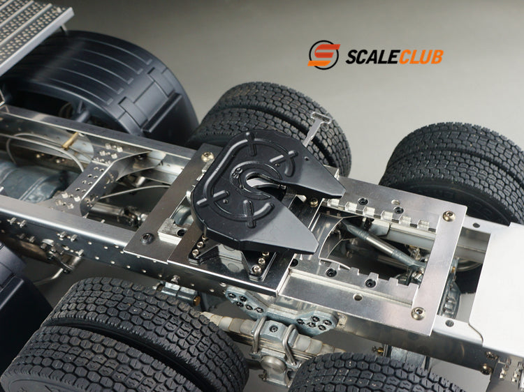 Scaleclub 1/14 Scania 8x8 Heavy Duty Trailer Chassis with Authentic Vehicle Craftsmanship and Variable Section Beam