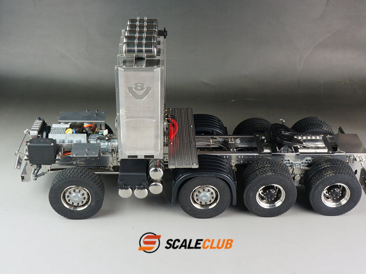 Scaleclub 1/14 Scania 8x8 Heavy Duty Trailer Chassis with Authentic Vehicle Craftsmanship and Variable Section Beam