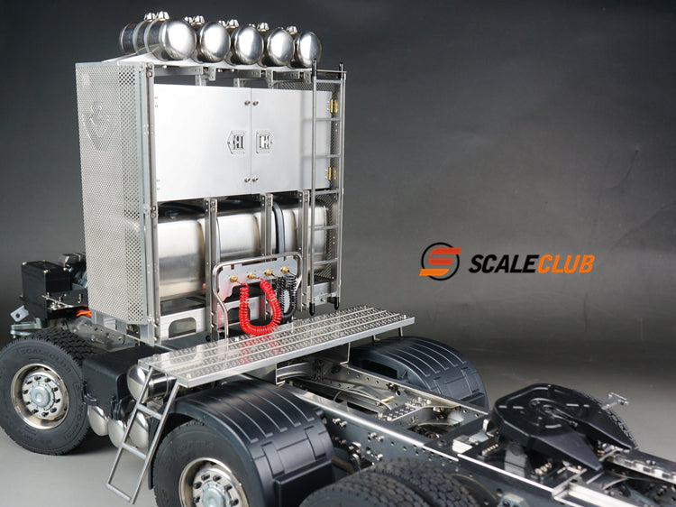 Scaleclub 1/14 Scania 8x8 Heavy Duty Trailer Chassis with Authentic Vehicle Craftsmanship and Variable Section Beam
