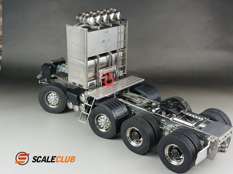 Scaleclub 1/14 Scania 8x8 Heavy Duty Trailer Chassis with Authentic Vehicle Craftsmanship and Variable Section Beam