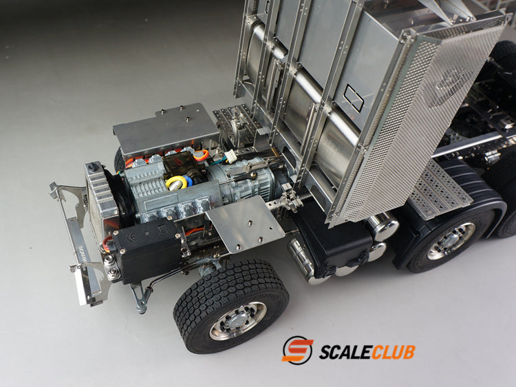 Scaleclub 1/14 Scania 8x8 Heavy Duty Trailer Chassis with Authentic Vehicle Craftsmanship and Variable Section Beam