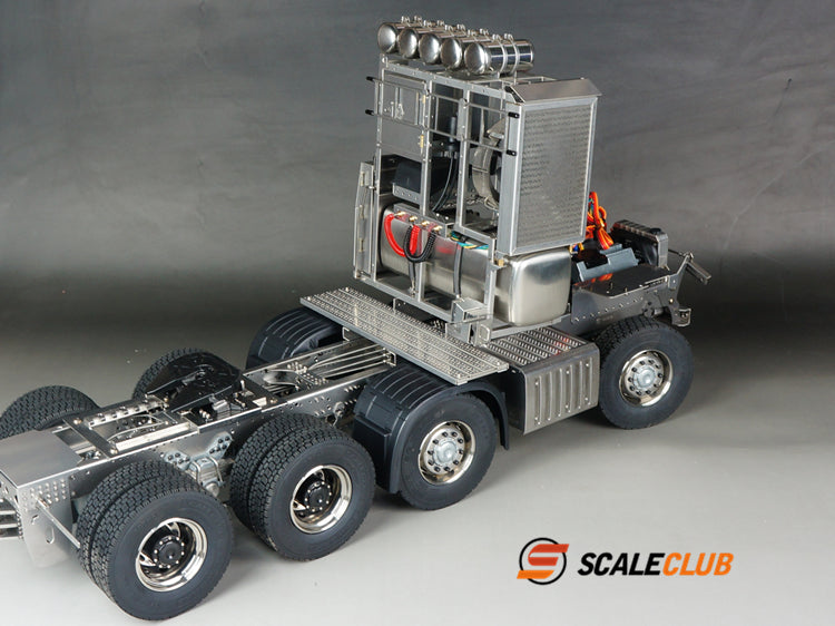 scaleclub Tamiya 1/14 Mercedes-Benz 8x8 heavy-duty trailer chassis