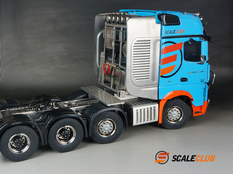 scaleclub Tamiya 1/14 Mercedes-Benz 8x8 heavy-duty trailer chassis