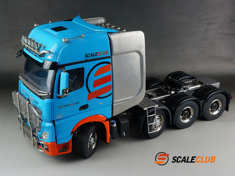 scaleclub Tamiya 1/14 Mercedes-Benz 8x8 heavy-duty trailer chassis
