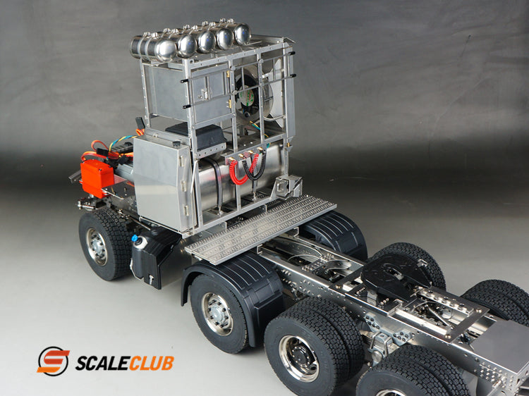 scaleclub Tamiya 1/14 Mercedes-Benz 8x8 heavy-duty trailer chassis