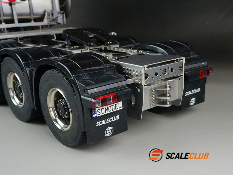 scaleclub Tamiya 1/14 Mercedes-Benz 8x8 heavy-duty trailer chassis