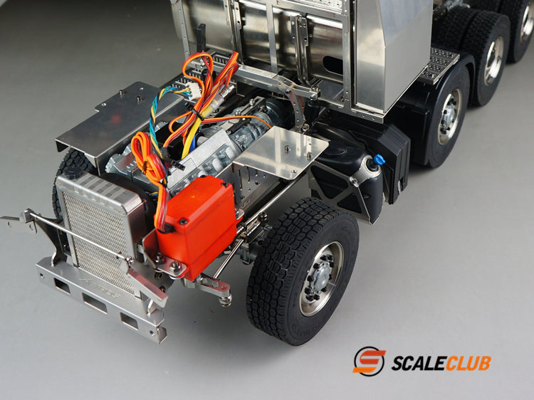scaleclub Tamiya 1/14 Mercedes-Benz 8x8 heavy-duty trailer chassis