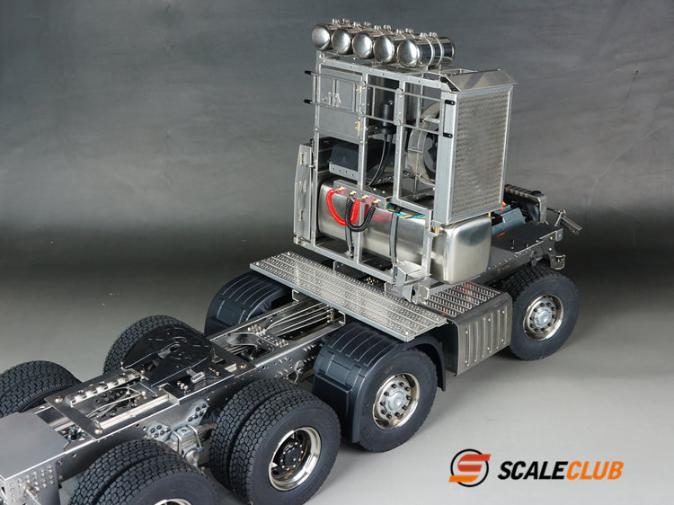 scaleclub Tamiya 1/14 Mercedes-Benz 8x8 heavy-duty trailer chassis