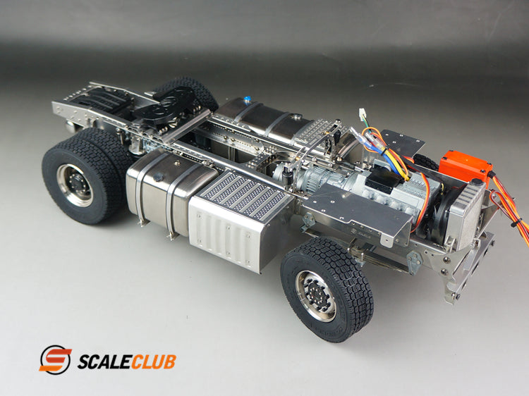 Scaleclub Model Tamiya 1/14 Mercedes-Benz Benz 1851 High Top 4x2 4x4 Metal Truck Model Chassis